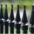 Powder Coated Black Security Garden Aluminium Picket Fence